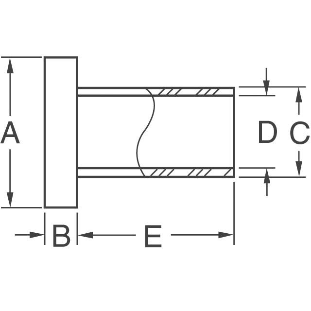 MNI1/4-6 Essentra Components  Rondelle - Spalla della boccola